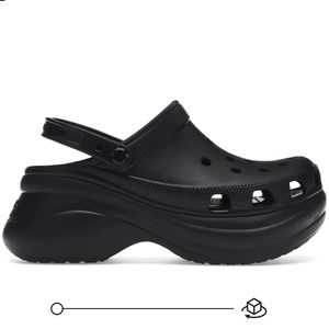Bae Platform crocs size 6